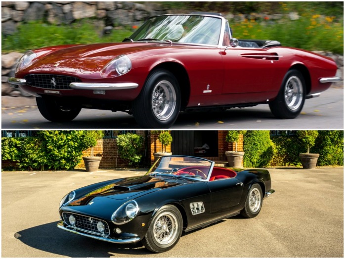 Ferrari 250 GT California и Ferrari 365 California