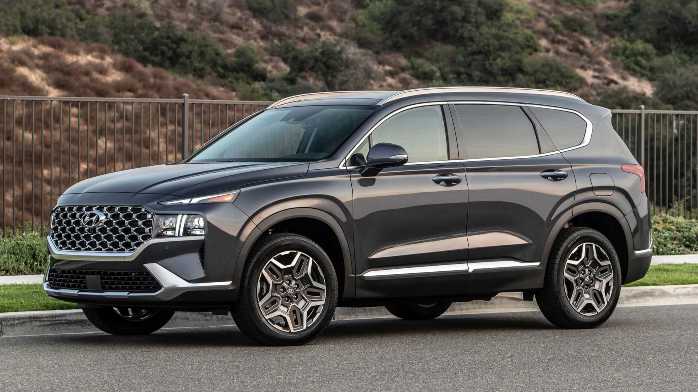 Hyundai Santa Fe ТОП-5 корейских кроссоверов 2021